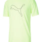 Camiseta Puma Logo Performance Masculina Amarela Tamanho Grande