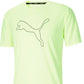 Camiseta Puma Logo Performance Masculina Amarela Tamanho Grande