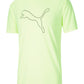 Camiseta Puma Logo Performance Masculina Amarela Tamanho XL