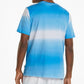 Camiseta Puma Fading Tie Dye Masculina Azul Tamanho Grande