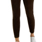 Calça skinny de veludo cotelê feminina Tommy Hilfiger marrom tamanho 8