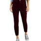 Calça skinny feminina Tommy Hilfiger de veludo cotelê vermelha, tamanho 8
