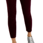 Calça skinny de veludo cotelê feminina Tommy Hilfiger vermelha