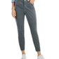 Calça skinny de veludo cotelê feminina Tommy Hilfiger cinza tamanho 12
