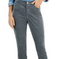 Calça skinny de veludo cotelê feminina Tommy Hilfiger cinza tamanho 2