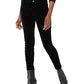 Calça skinny de veludo cotelê feminina Tommy Hilfiger preta tamanho 14