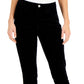 Calça skinny de veludo cotelê feminina Tommy Hilfiger preta tamanho 10