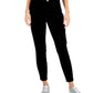 Calça skinny de veludo cotelê feminina Tommy Hilfiger preta tamanho 10