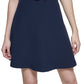 Saia Tommy Hilfiger Feminina Fit &amp; Flare Azul Tamanho 14