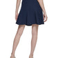 Saia Tommy Hilfiger Feminina Fit &amp; Flare Azul Tamanho 10