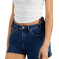 Camiseta Tommy Jeans Feminina com Barra Lateral e Canelada, Branca, Tamanho P