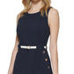 Vestido tubinho com cinto Tommy Hilfiger feminino azul tamanho 10 pequeno