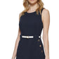 Vestido tubinho com cinto Tommy Hilfiger feminino azul tamanho 8 Petite