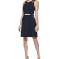 Vestido tubinho com cinto Tommy Hilfiger feminino azul tamanho 8 Petite