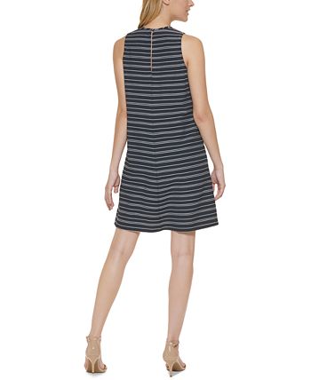 tommy-hilfiger-womens-striped-shift-dress-blue-size-2