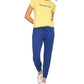 Camiseta Tommy Hilfiger Sport Logo Feminina Amarela Tamanho XS