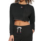Tommy Hilfiger Moletom Cropped Feminino Cinza Tamanho XX-G