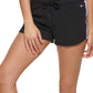 Tommy Hilfiger Shorts Feminino Sport Logo Terry Preto Tamanho Médio