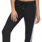 Calça de moletom feminina Tommy Hilfiger Classic Slim Fit preta, tamanho XX-G