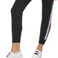 Calça de moletom feminina Tommy Hilfiger Classic Slim Fit preta, tamanho XX-G