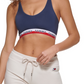 Shorts esportivos Tommy Hilfiger femininos cinza tamanho G