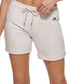 Shorts esportivos Tommy Hilfiger femininos cinza tamanho G