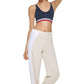 Calça jogger feminina Tommy Hilfiger Relaxed Fit cinza tamanho XS