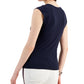 Tommy Hilfiger Americana Regata Feminina Azul Tamanho X-S