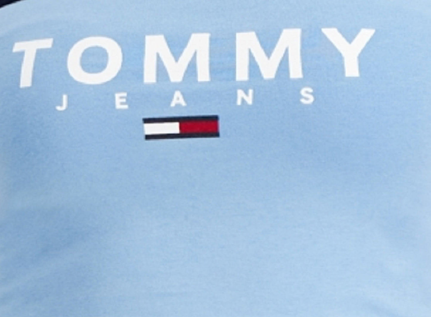 Tommy Jeans Feminino Color Block Bandeau Azul Tamanho X-Grande