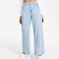 Calça jeans feminina Tommy Jeans Skater Azul Tamanho 29