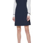 Vestido tubinho com gola Tommy Hilfiger feminino, azul, tamanho 4