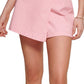Tommy Hilfiger Saia-calça Feminina com Estampa de Bolinhas Rosa Tamanho 18