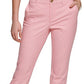 Calça Chino Tommy Hilfiger Feminina com Estampa de Bolinhas Rosa Tamanho 10