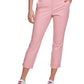 Calça Chino Tommy Hilfiger Feminina com Estampa de Bolinhas Rosa