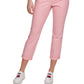 Calça Chino Tommy Hilfiger Feminina com Estampa de Bolinhas Rosa