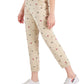 Calça Chino Tommy Hilfiger Feminina Th Flex Hampton com Estampa de Logotipo Marrom Tamanho 10