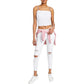 Tommy Jeans Regata Cropped Feminina Branca Tamanho P