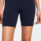 Tommy Jeans Shorts Feminino Ciclista Logo Cintura Azul Tamanho Médio