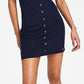 Vestido feminino Tommy Jeans canelado sem mangas azul tamanho X-G