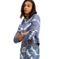 Tommy Jeans Moletom Tie Dye Feminino Azul Tamanho P