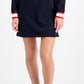 Vestido moletom com acabamento contrastante Tommy Jeans feminino azul