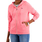 Tommy Hilfiger Moletom com capuz French Terry feminino rosa tamanho XS