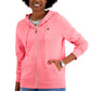 Tommy Hilfiger Moletom com capuz French Terry feminino rosa tamanho XS