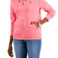 Tommy Hilfiger Moletom com capuz French Terry feminino rosa tamanho XS