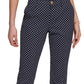 Calça Chino Tommy Hilfiger Feminina com Estampa de Bolinhas Azul Tamanho 14