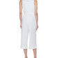 Macacão feminino Tommy Hilfiger sem mangas com decote em V, branco, tamanho 12