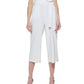 Macacão feminino Tommy Hilfiger sem mangas com decote em V, branco, tamanho 12