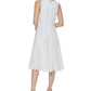 Vestido Tommy Hilfiger Retro Daisy Fit &amp; Flare Feminino Branco Tamanho 6