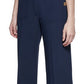 Calças de marinheiro femininas Tommy Hilfiger, azul, tamanho 10