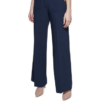 Calças de marinheiro femininas Tommy Hilfiger, azul, tamanho 6